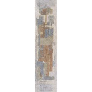 Weaver Abstract Watercolor Machine-Washable 2' x 8' Runner Rug - Cream/Multi Free Shipping Sast