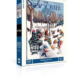 Sledding in the Park Original Online