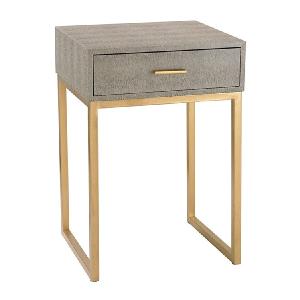 Shagreen Side Table Cheap Sale New Arrival