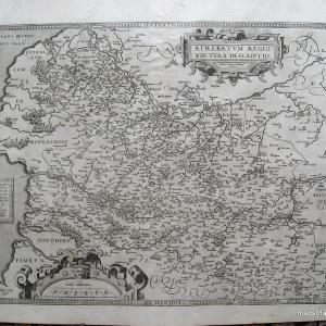 1579 - Artois Atrebatum Regionis Artois France - Antique Map In China Cheap Online