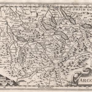 1630 - Argou - Antique Map Free Shipping Original