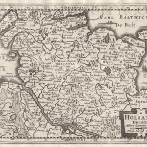 1628 - Holsatia Ducatus - Antique Map Best Store To Get Sale Online