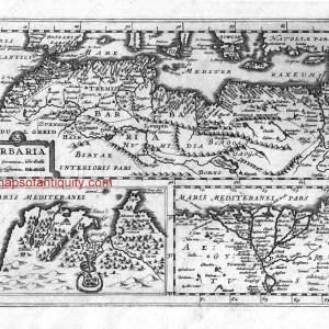 1632 - Barbaria - Antique Map Discount Wiki