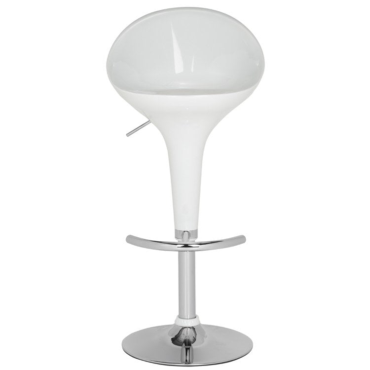 Zorab Swivel Bar Stool - White Outlet Sast