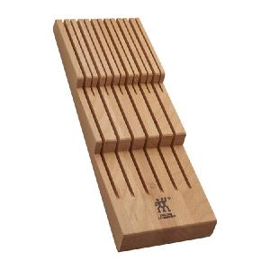 Zwilling 12-Slot Beechwood In-Drawer Knife Organizer Free Shipping Original