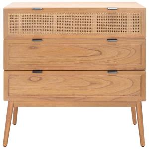 Baisley 3 Drawer Rattan Chest | Safavieh - CHS5000 Cost Online