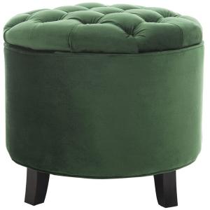 Amelia Tufted Storage Ottoman | Safavieh - HUD8220 Fashionable Sale Online