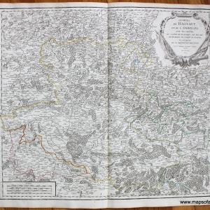 1754 - Part of France and Belgium - Comtes de Hainaut, et de Cambresis... - Antique Map Discount Choice