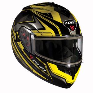 Zoan 238-537 Optimus Sn/E. Helmet - Eclipse Graphic Yellow X-Large #238-537 Clearance Official