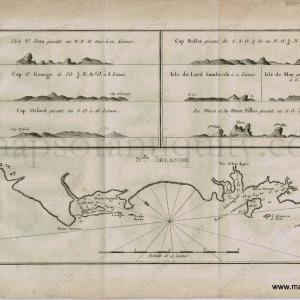 1750 - New Ireland - Antique Chart Cheap In China