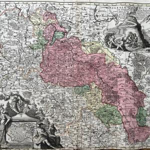 1740 - Poland - Silesia Ducatus tam Superior quam Inferior ... - Antique Map Latest Collections