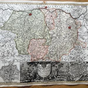 1731 - Italy - Status Parmensis - Antique Map Enjoy Online