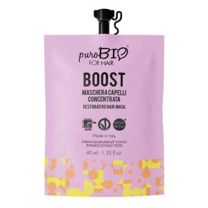 Maschera capelli Boost PuroBIO 40ml Free Shipping Sale Online