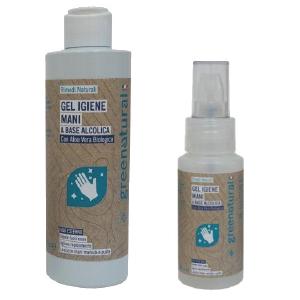 Gel Igienizzante Mani a base alcolica con Aloe Vera Biologica Free Shipping Best Pices