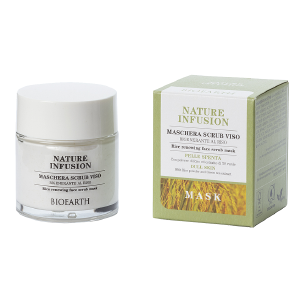 Maschera Scrub Viso rigenerante al riso pelle spenta Bio Vegan Sale With Mastercard
