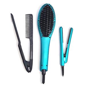 Turquoise Heated Brush Set Cheap Sale Best Pices