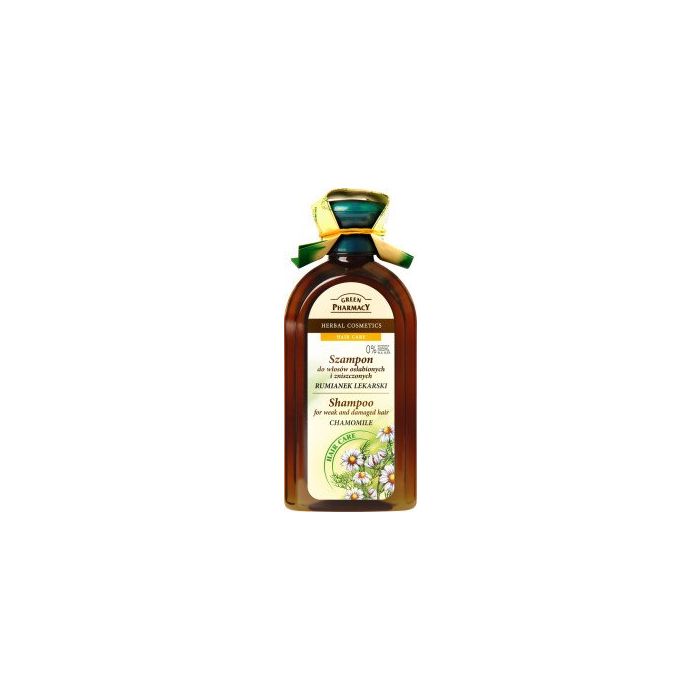 Shampoo Camomila para Cabelo Fraco - Green Pharmacy Cheap Tumblr