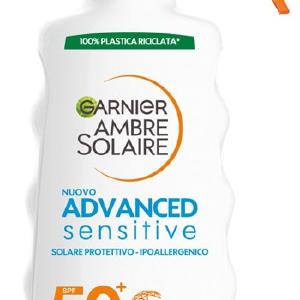 Garnier Ambre Solaire Advance Sensitive Spray Protettivo Adulti 300ml SPF50 Cheap Sale Purchase