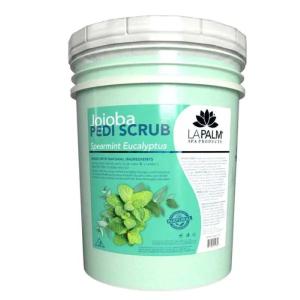La Palm Pedi Gel Scrub - Spearmint Eucalyptus 5Gal Bucket Sale Shop Offer