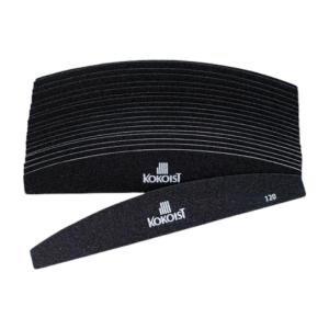 Kokoist Nail Files - Replaceable Half Moon 120 Grits - Black (Pack of 20) Cheap Cheap Online