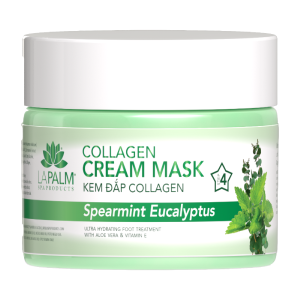 La Palm Collagen Cream Mask - Spearmint Eucalyptus 12oz Recommend For Sale