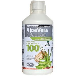 Forhans Puro Aloe Vera Succo E Polpa 100%   Baobab 1 Litro Outlet Good Selling