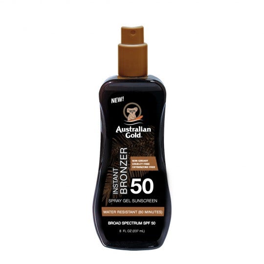 Australian Gold Instant Bronzer SPF50 Gel Spray 237ml Cheap Pice Cost