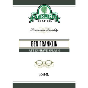 Stirling Soap Co. | Ben Franklin Aftershave Sale Release Dates