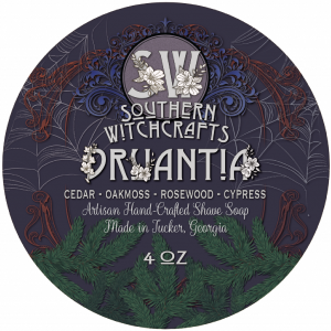 Southern Witchcrafts | Druantia Vegan Shave Soap With Mastercard For Sale