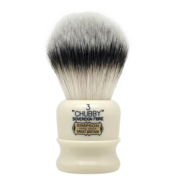Simpsons | Chubby 3 Sovereign Grade Synthetic Fibre Shaving Brush Shop Offer Cheap Pice