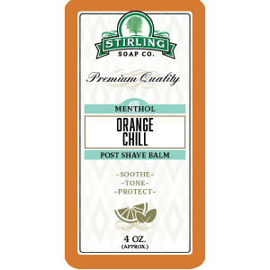 Stirling Soap Co. | Orange Chill Post-Shave Balm Supply Online