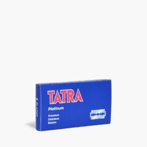 Tatra | stainless steel platinum Double Edge Razor Safety Blades – 5 Blades Free Shipping With Paypal
