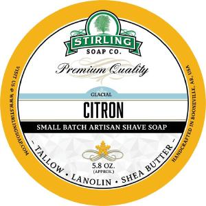 Stirling Soap Co. | Glacial Citron Shave Soap Pices Cheap Pice