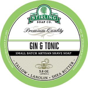 Stirling Soap Co. | Gin & Tonic - Shave Soap Cheapest Pice