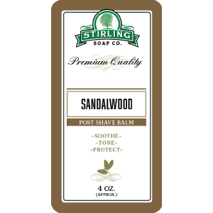 Stirling Soap Co. | Sandalwood Post-Shave Balm Clearance Best Seller