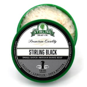 Stirling Soap Co. | Stirling Black - Shave Soap Free Shipping Sale Online