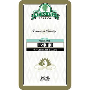 Stirling Soap Co. | Unscented with Menthol Witch Hazel & Aloe Toner Sale Fast Delivery
