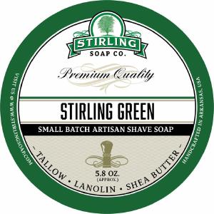 Stirling Soap Co. | Stirling Green Shave Soap Free Shipping Pay With Visa