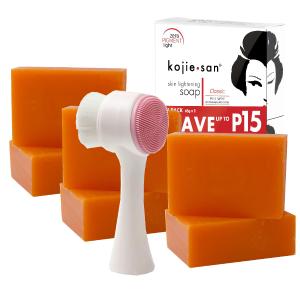 Packs 6 Sabonetes de Ácido Kójico e Escova Facial - Kojie San In China For Sale