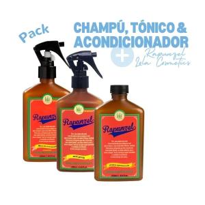 Pack Champô, Tónico e Condicionador Rapunzel - Lola Cosmetics Clearance With Mastercard