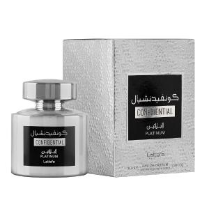 Perfume Confidencial Platina 100ml - Lattafa Shop For Sale