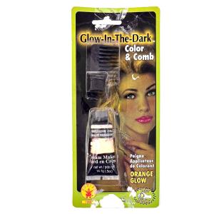 Rubie's Glow in The Dark Color & Comb - Orange Glow Explore Cheap Pice