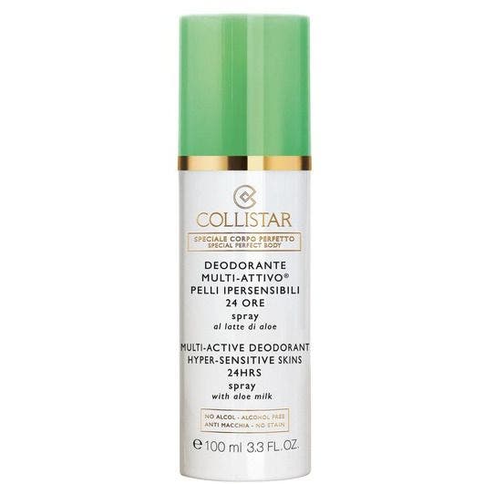 Collistar Deodorante Multi-Attivo 24 Ore Spray Pelli Ipersensibili Al Latte Di Aloe No Alcol 100ml Free Shipping Genuine