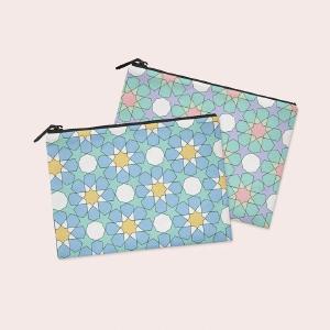 Geometric Pencil Case/Pouch Cheap Sale Choice