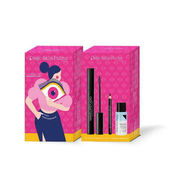 Diego Dalla Palma - kit mascara high performance struccante bifasico   mini matita nera 01 Buy Cheap Fashion Style