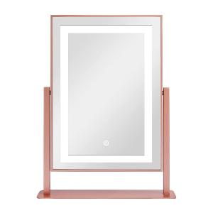 ANDY STAR 14 x 19 In Tabletop Vanity Mirror w/ 2 Lighting Modes, Pink (Open Box) Buy Online Cheap Pice