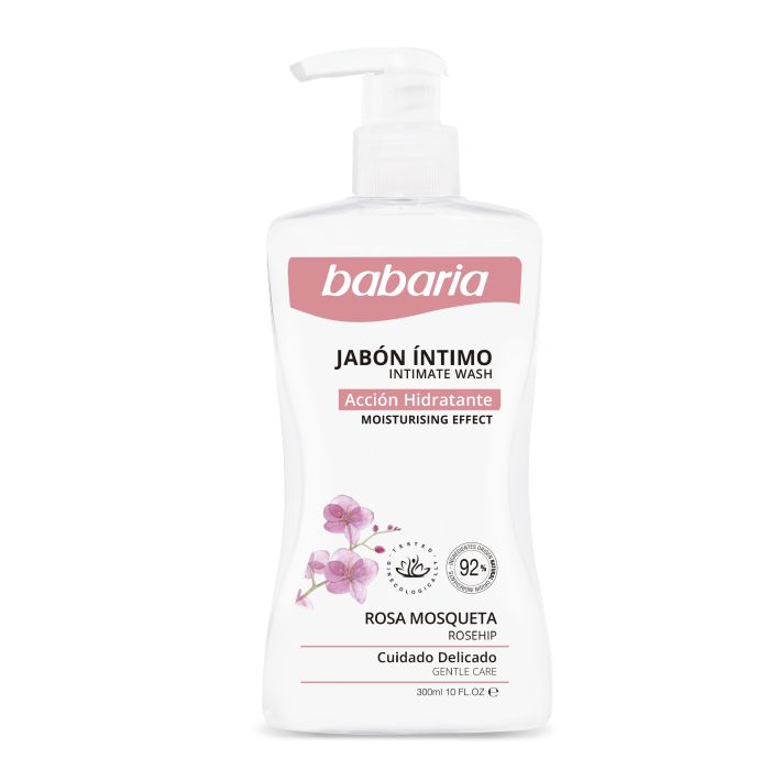 Sabonete íntimo rosa mosqueta 300ml - Babaria Best Wholesale Online