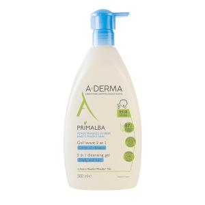A-Derma Primalba Gel Detergente 2in1 500ml Sale Genuine