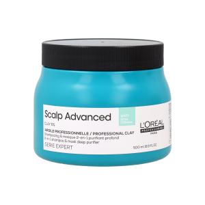 Shampoo e Máscara Avançada Anti-Oleosidade para Couro Cabeludo Purificante Profundo Clay 500 ml - L'oreal Paris Cheap Wide Range Of