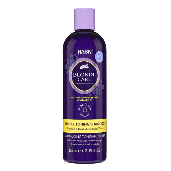 Shampoo Blonde Care Purple Toning 355 ml - Hask Original For Sale